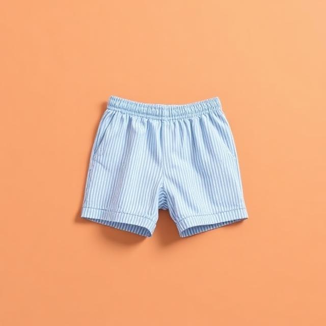 Short rayé